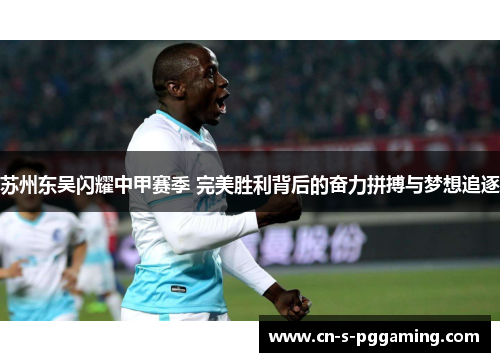 苏州东吴闪耀中甲赛季 完美胜利背后的奋力拼搏与梦想追逐